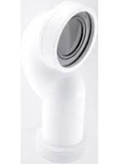 McAlpine WCCONQP spacesaver rigid 90 deg WC conn with adj length & plain end