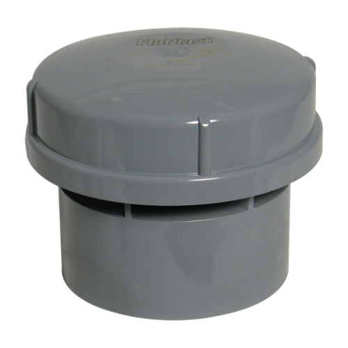 Floplast grey air admittance valve 82/110mm AV110