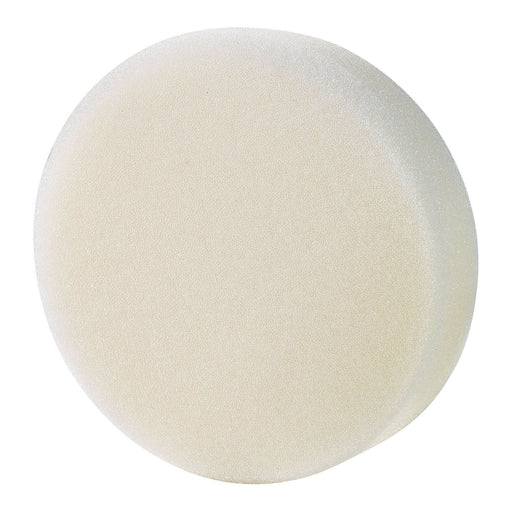 Draper 07579 Medium-Light Polishing Pad, 125mm, White
