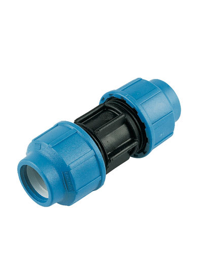 Floplast coupling 25mm for MDPE pipe