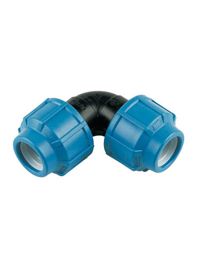 Floplast 90 degree elbow 25mm for MDPE pipe