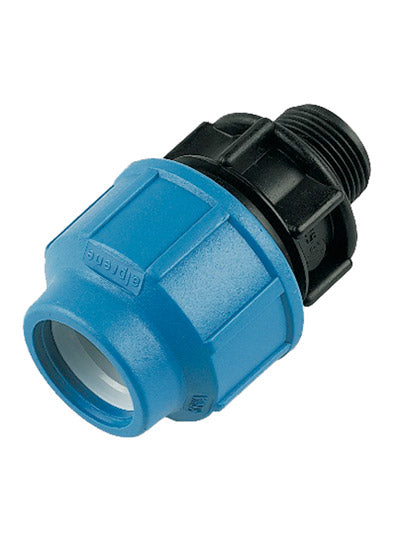 Floplast male adaptor for MDPE pipe 25mm x 1"MI
