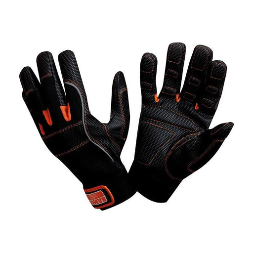 Bahco Power Tool Padded Palm Gloves - M (Size 8) Bahco - RockBottom Northampton