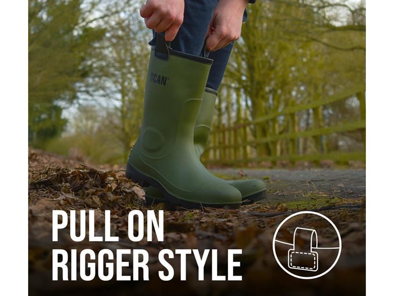 Scan Fleece Lined Wellingtons UK 7 EUR 41 Scan - RockBottom Nothampton