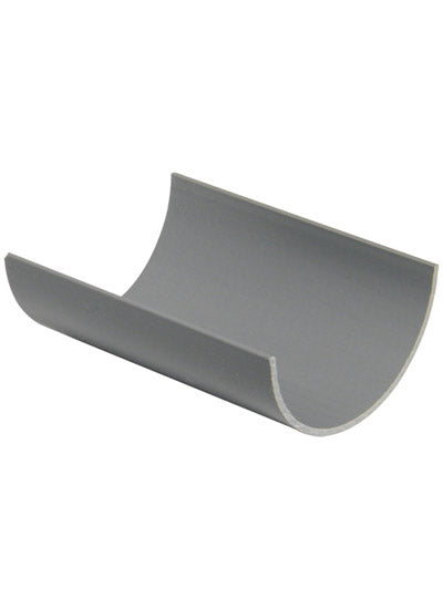 PrimaPack RW 75mm Half Round Ext Stop End - GREY