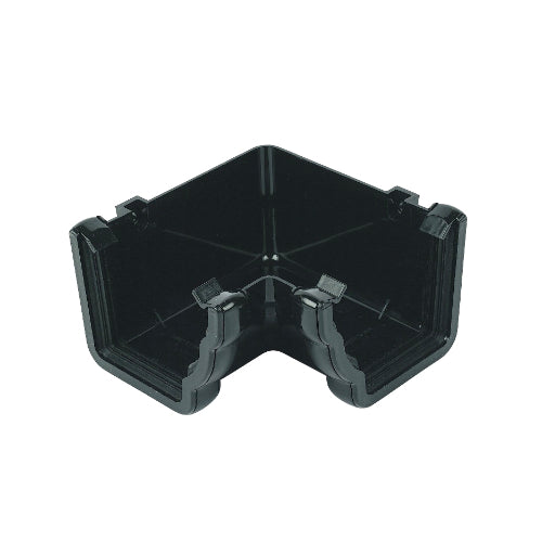 Floplast Niagara 90 degree internal angle black RAN1