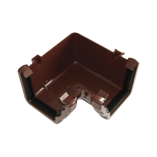 Floplast Niagara 90 degree internal angle brown RAN1