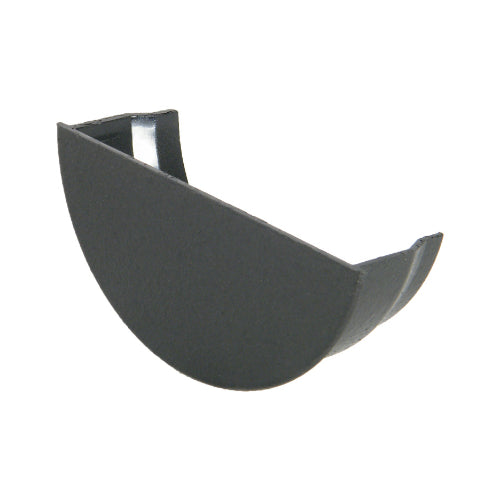 Half round cast iron effect gutter - internal stop end