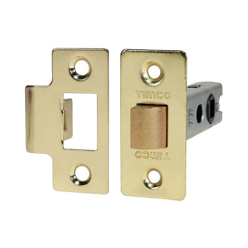 TIMCO Economy Tubular Latch Electro Brass - 67mm