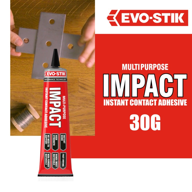 Evo-Stik Impact Adhesive 30g Tube Blister Pack