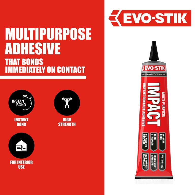 Evo-Stik Impact Adhesive 30g Tube Blister Pack