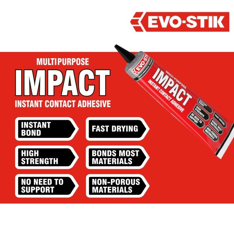 Evo-Stik Impact Adhesive 30g Tube Blister Pack