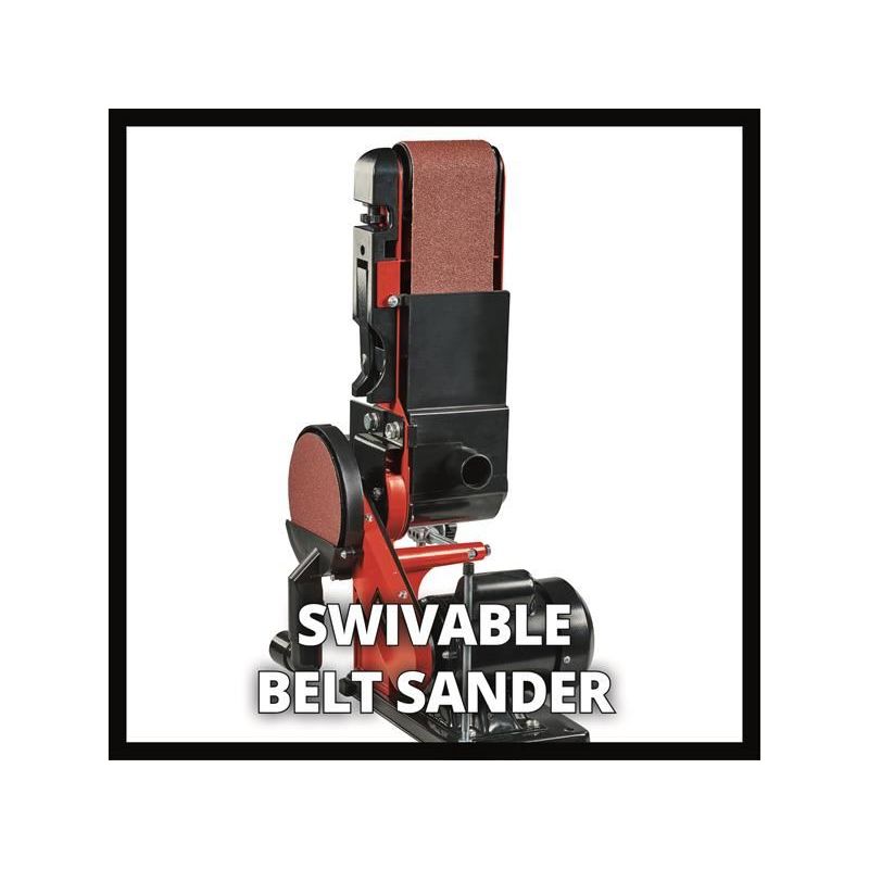 Einhell TC-US 380 Stationary Belt-Disc Sander 380W 240V Einhell - RockBottom Northamptin