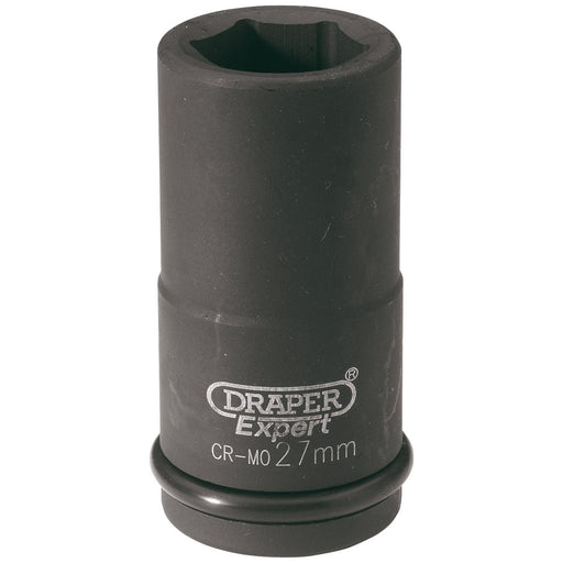 Draper 71908 Draper Hi-TORQ® Deep Impact Socket, 3/4" Sq. Dr., 27mm