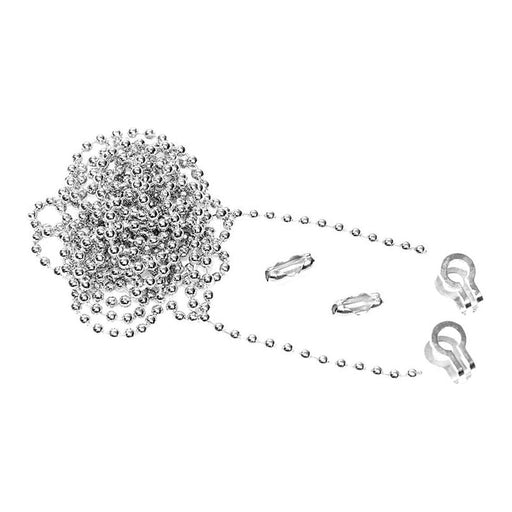Faithfull Brass Ball Chain Kit Nickel Plated 1m Faithfull - RockBottom Northampton