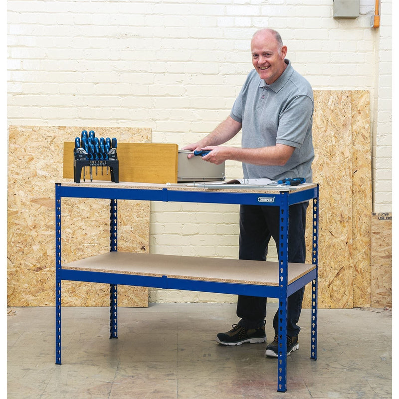 Draper Steel Workbench, 1200 x 600 x 900mm 24912 Draper - Town Tools 