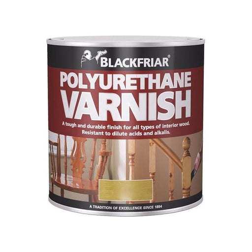 Blackfriar Polyurethane Varnish P50 Dark Oak Gloss 250ml Blackfriar - RockBottom Northampton