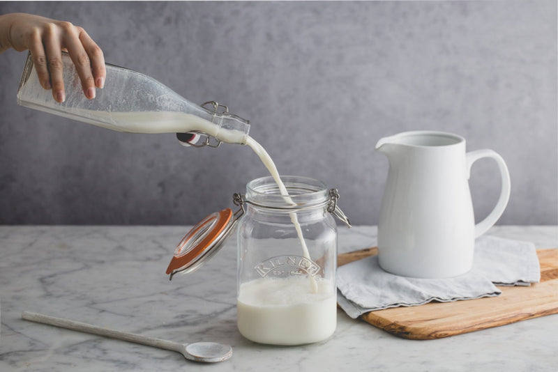 Kilner Clip Top Jar - Square 1.5L