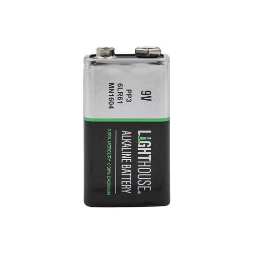 Lighthouse 9V LR61 Alkaline Battery 1100 mAh (Single Pack) Lighthouse - RockBottom Northampton
