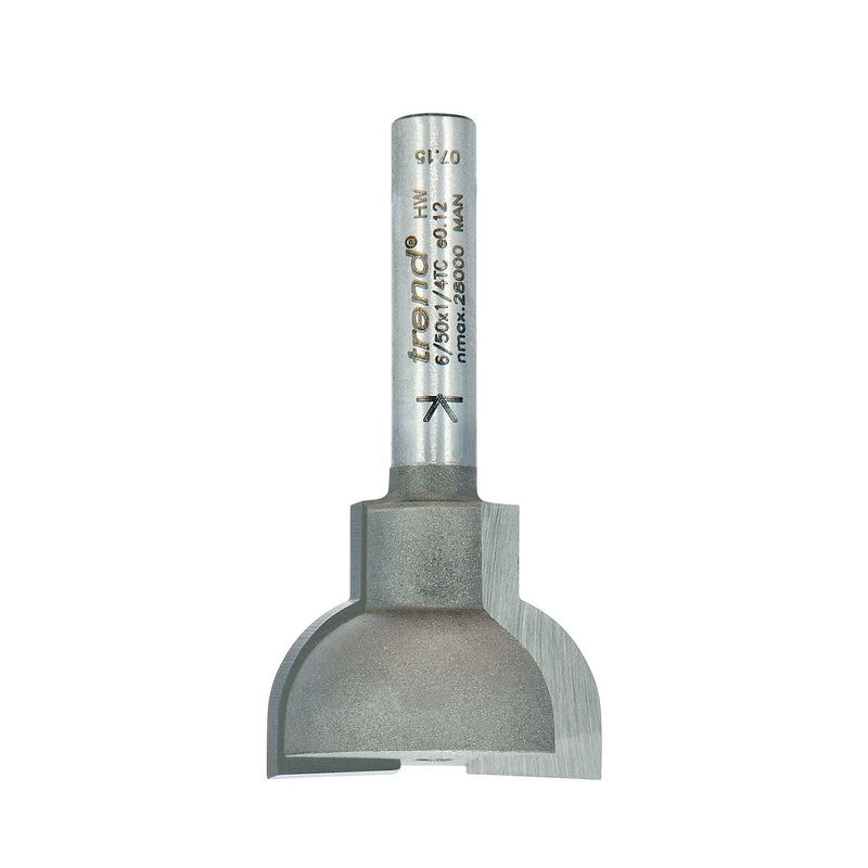 6/50X1/4TC - Sash bar ovolo joint cutter 10mm radius