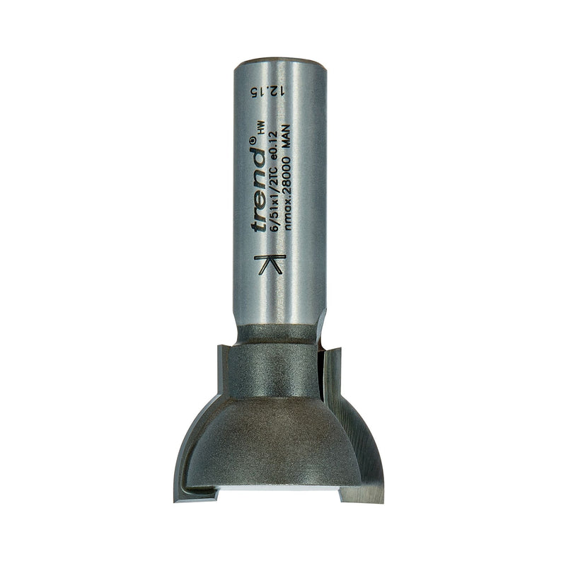 6/51X1/2TC - Sash bar ovolo joint cutter 17mm radius
