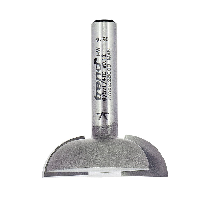 6/5X1/4TC - Sash bar ovolo cutter 10mm radius