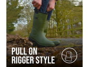 Scan Fleece Lined Wellingtons UK 9 EUR 43 Scan - RockBottom Nothampton