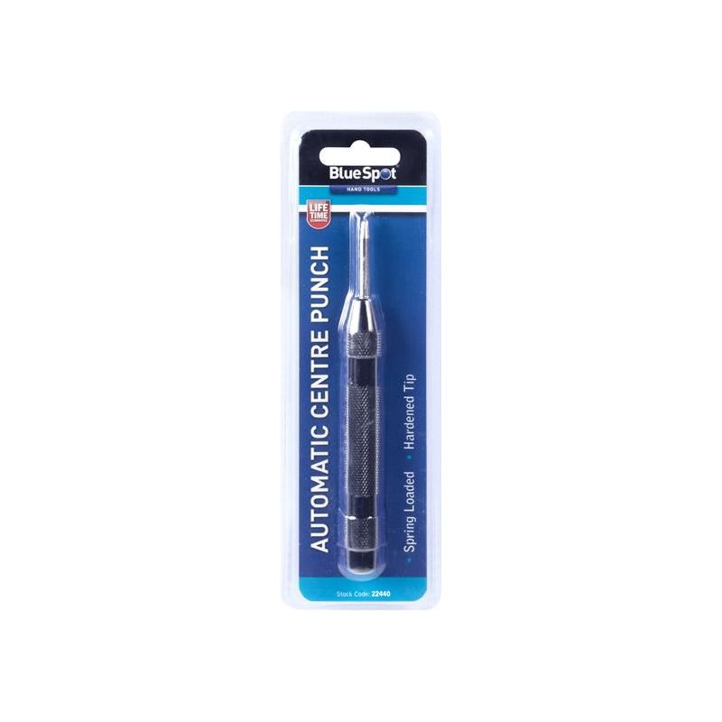 Bluespot Tools Automatic Centre Punch BlueSpot Tools - RockBottom Northampton