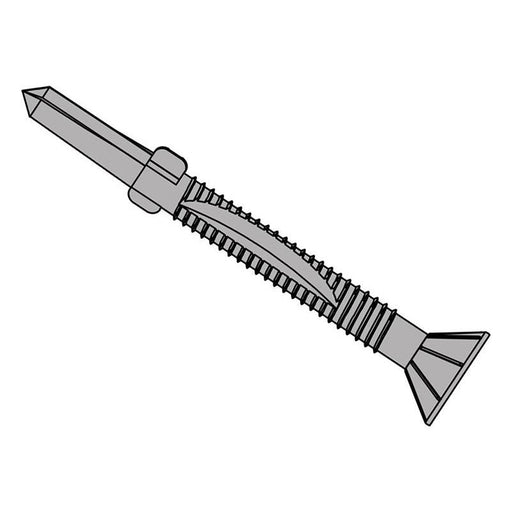 Forgefix TechFast Timber to Steel CSK/Wing Screw No.5 Tip 5.5 x 60mm Box 100 ForgeFix - RockBottom Northampton