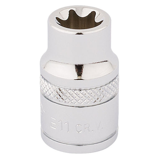 Draper TX-STAR Socket, 3/8" Sq. Dr., E11 34186 Draper - Town Tools 