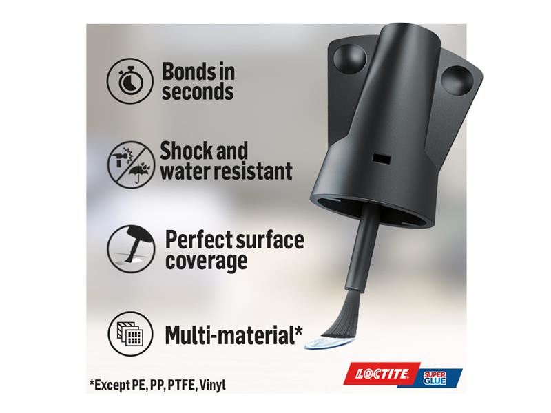Loctite Super Glue Brush On 5g Loctite - RockBottom Northampton