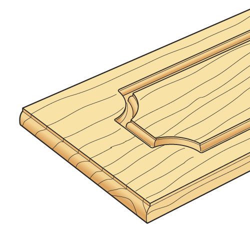 7/1X1/4TC - Ovolo rounding over cutter 3mm radius