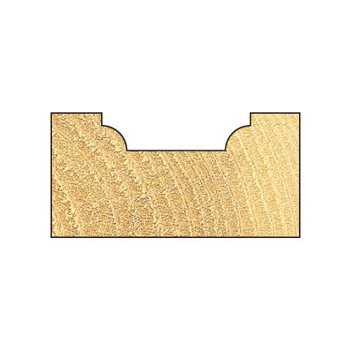 7/1X1/4TC - Ovolo rounding over cutter 3mm radius