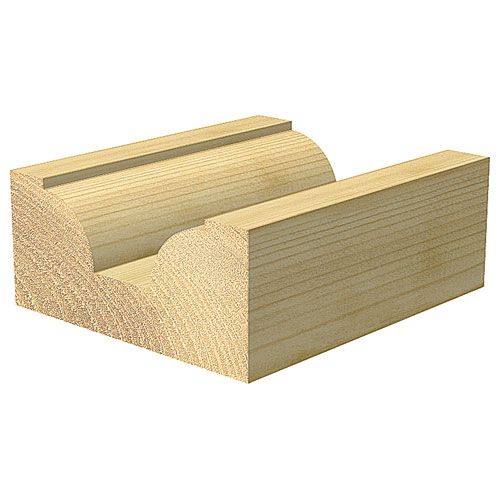 7/7X1/2TC - Ovolo rounding over cutter 15mm radius