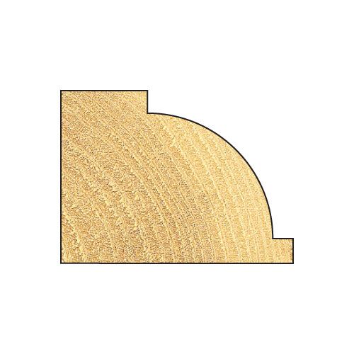 7/7X1/2TC - Ovolo rounding over cutter 15mm radius