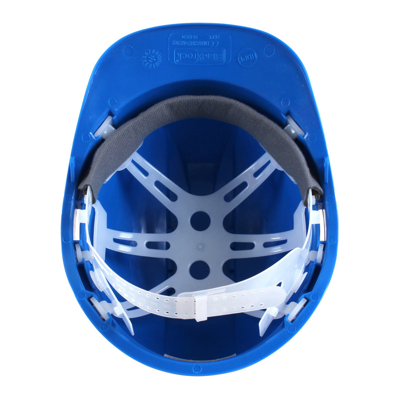 Blackrock 6 Point Harness Safety Helmet - Blue