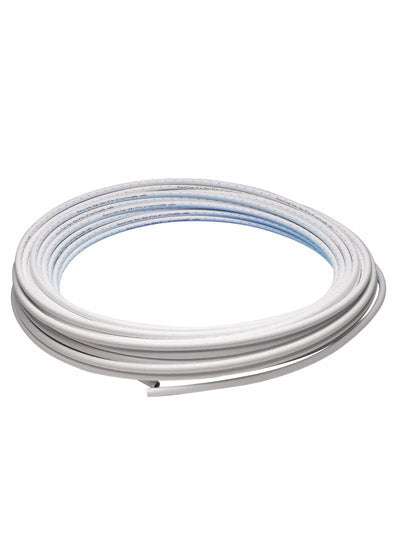 JG Speedfit white PEX barrier pipe 15mm x 25m coil