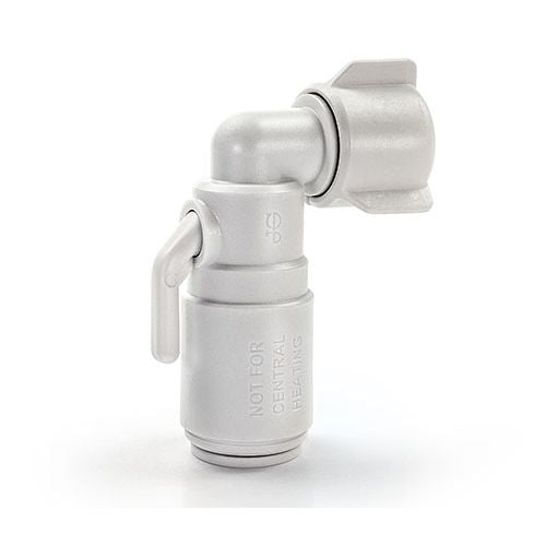JG Speedfit Angle Service Valve With Tap Connector; Tool Free