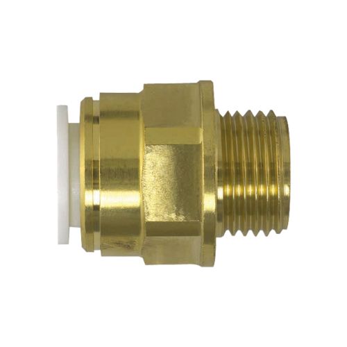 JG Speedfit DZR brass coupler 28mm x 1" male BSP