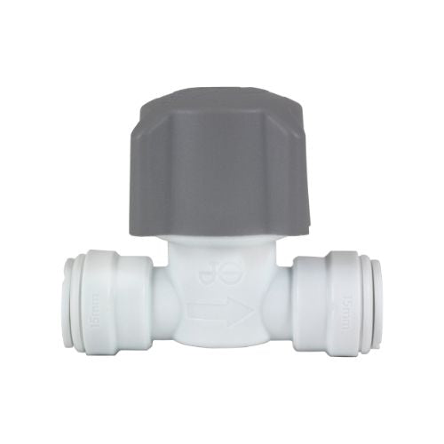 JG Speedfit plastic stop valve 15mm (15STV)
