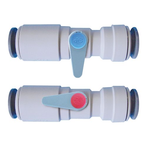 JG Speedfit plastic isolation valve with handle 15mm (15SV-H)