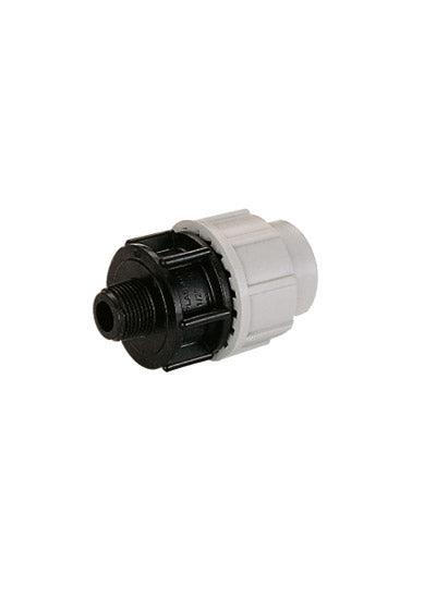 PLASSON 7020 adaptor 25mm x 1/2" BSP male taper