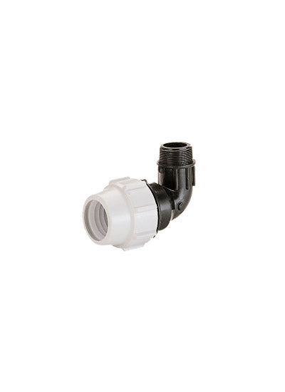 PLASSON 7850 elbow 25mm x 3/4" BSP male taper