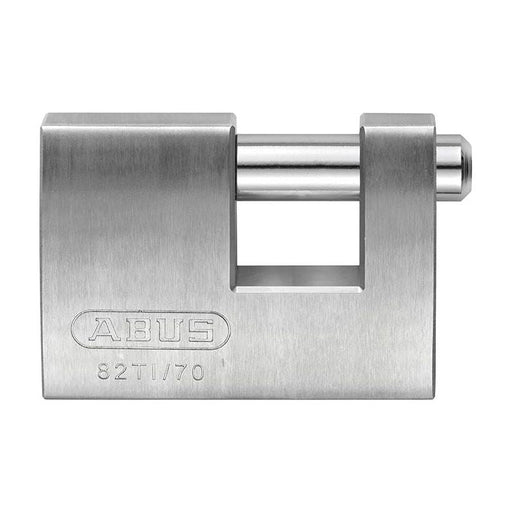 Abus Mechanical 82TI/70mm TITALIUM™ Shutter Padlock ABUS Mechanical - RockBottom Northampton 