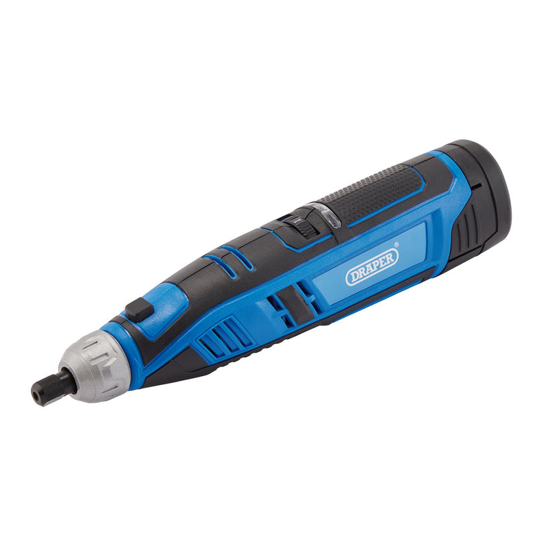 Draper 70298 12V Rotary Multi-Tool Kit, 1 x 1.5Ah Battery, 1 x Fast Charger (50 Piece)