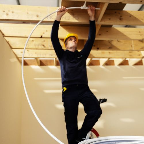 PL Easy-Lay PB Coil 28mm x 25m - White