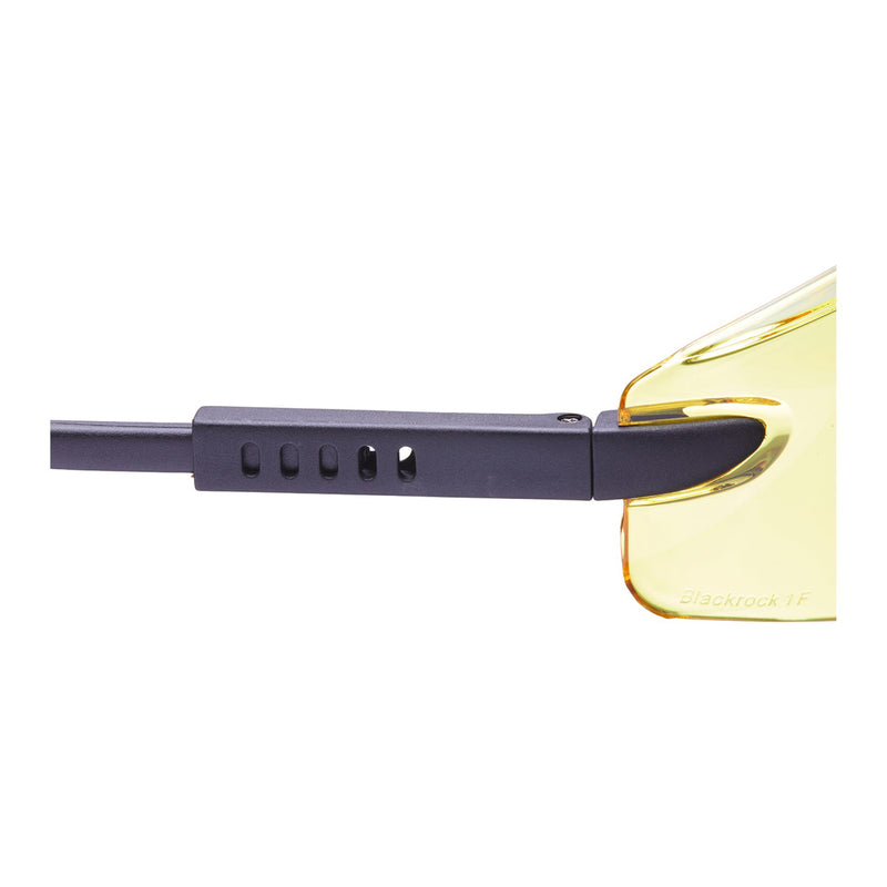 Blackrock Safety Spectacles with Arm Adjust - Yellow