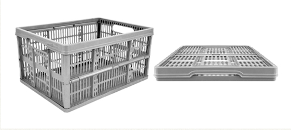 Thumbs Up 32 Litre Folding Crate 48cm x 35cm x 24cm