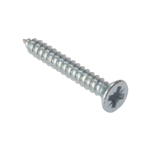 Forgefix Self-Tapping Screw Pozi Compatible CSK ZP 1in x 6 Box 200 ForgeFix - RockBottom Northampton