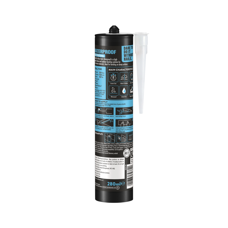UniBond No More Nails Waterproof Cartridge Standard